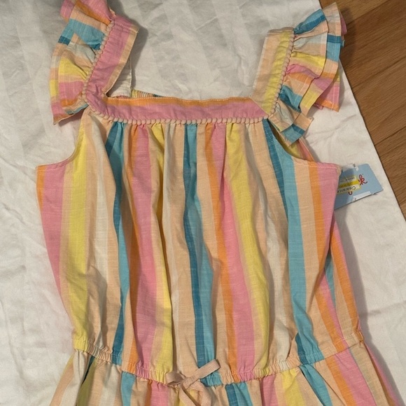 CAT and Jack Rainbow Girls Romper Size XL NWT - Picture 6 of 9